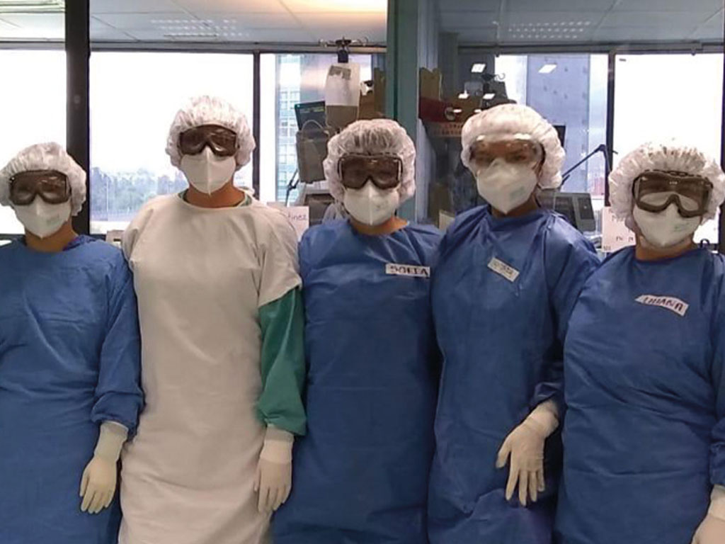 Donación de equipo médico a nuestros héroes de la salud